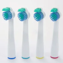 4pcs Electric Sonic Replacement Tooth Brush Heads For Philips Sonicare Toothbrush Heads Dual Soft Bristles Sensiflex