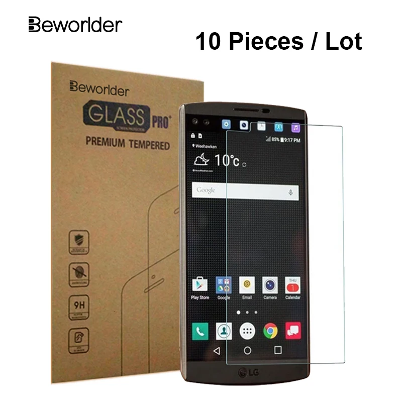 Beworld 10 шт. закаленное стекло для LG V10 H960 H960A H961S Защитная пленка стекло|glass for lg