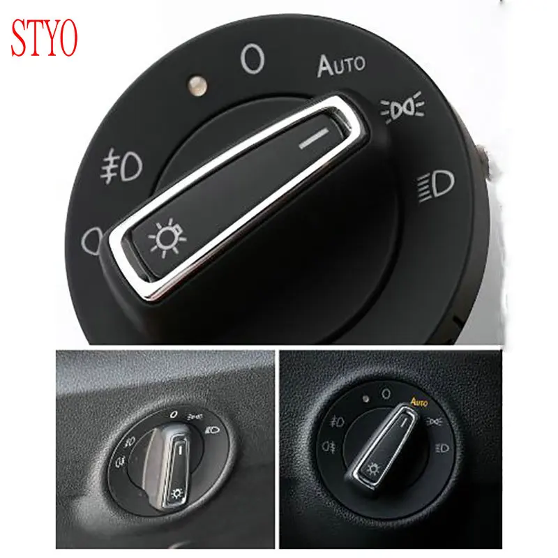 STYO для VW GOLF 7 5 MK7 Touran Tiguan MK2 T ROC Octavia A7 новый дизайн Автомобильная фара переключатель