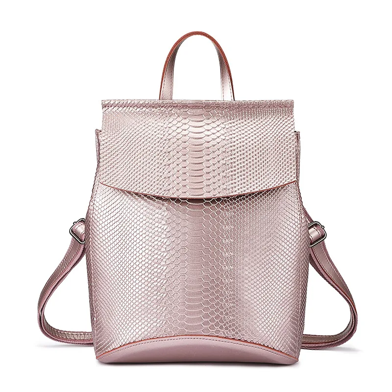 REALER Рюкзак Женщины Дорожная сумка спилок рюкзаки для школы рюкзаки высокой емкости Мода многофункциональные сумки женские - Цвет: pink