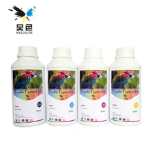 4*500 мл Vivid Цвет цифровой текстильной пигментными чернилами прямо в одежде чернила для принтеров Epson DTG чернила чисто хлопок материалы