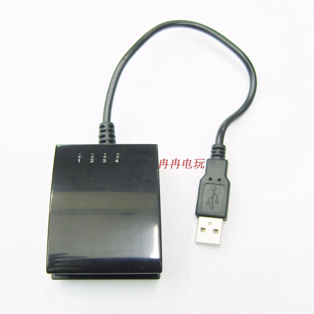 

4 in 1 For PS2 to PS3 Controller Dancing mat for ps2 to steering wheel guitar To PS3 PC Computer USB Converter Adapter 10pcs/lot