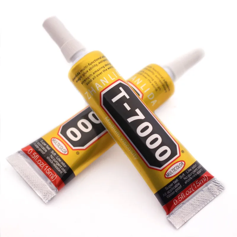 15 мл T 7000 более мощный новый клей на основе эпоксидной смолы T7000 черный жидкий