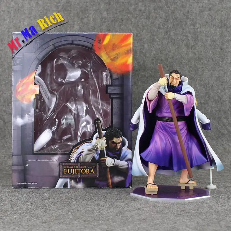 24 см Fujitora Isshiou One Piece Аниме Collezione Экшн фигурки ПВХ Raccolta Giocattoli Per I Regali Spedizione Gratuita |