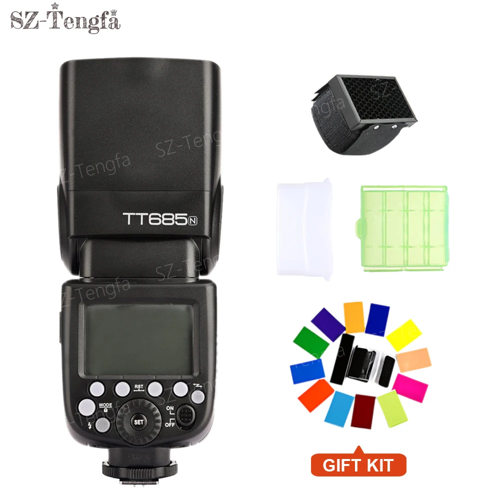 Godox TT685N 2.4G HSS 1/8000s i TTL GN60 Wireless Speedlite Flash for