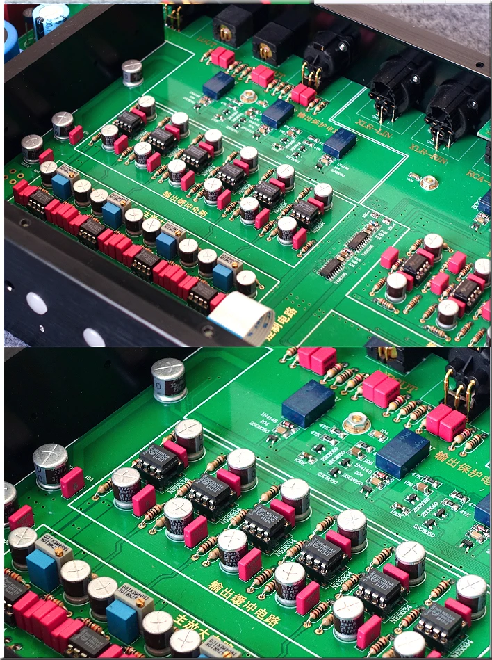 HiFi MBL6010 полный баланс версия Предварительный усилитель дистанционное управление Preamp RCA/XLR готовой Предварительный усилитель