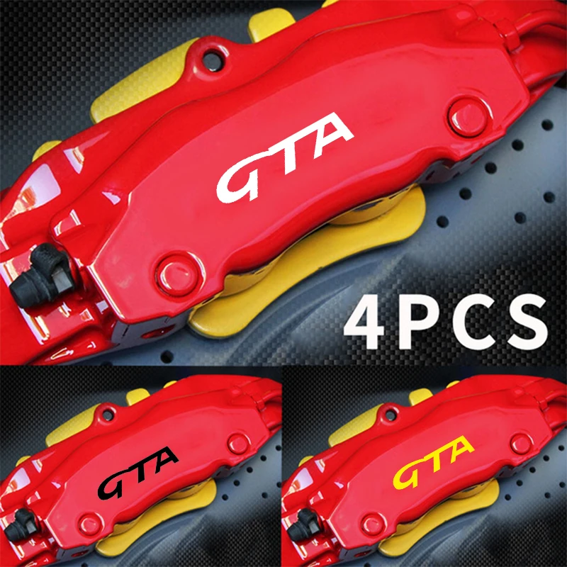 Автомобиль 4 шт. для ALFA ROMEO 147 GTA HI TEMP CAST виниловые наклейки тормозных суппортов|decal