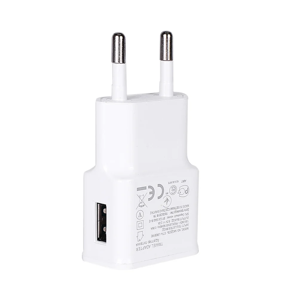 Универсальный USB телефон Зарядное устройство для samsung Xiaomi huawei Meizu HTC ЕС Plug дорожное сетевое быстрое зарядное устройство адаптер мобильный За...