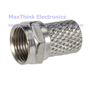 

Free shipping/ 100pcs RG59 F-Type Twist-On Coax Coaxial Cable Connector Plug Male CCTV