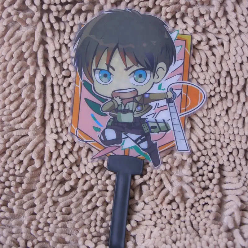 

New Japanese Anime Cartoon attack on titan Cute Hand Fan Cool Fan No.59801