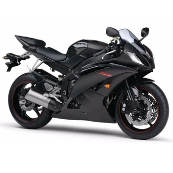 

YZFR6 Gloss Matte Black Red Complete Fairing Injection for 2008-2016 Yamaha R6 R600 YZF R6 YZF-R6 2009 2010 2011 2012 13 14 15