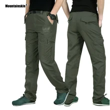 Mountainskin, летние мужские быстросохнущие штаны, для спорта на открытом воздухе, водонепроницаемые, для походов, кемпинга, рыбалки, альпинизма, треккинга, мужские брюки VA383