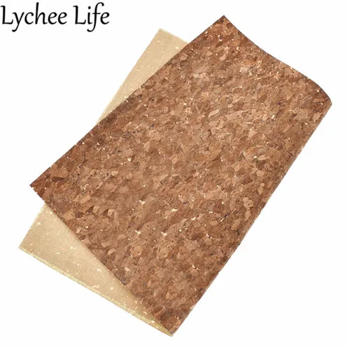 Lychee Life A4 мягкий пробковый материал 29x21 см Ткань DIY Ручная работа современная домашняя швейная одежда текстиль принадлежности аксессуары - Цвет: 3