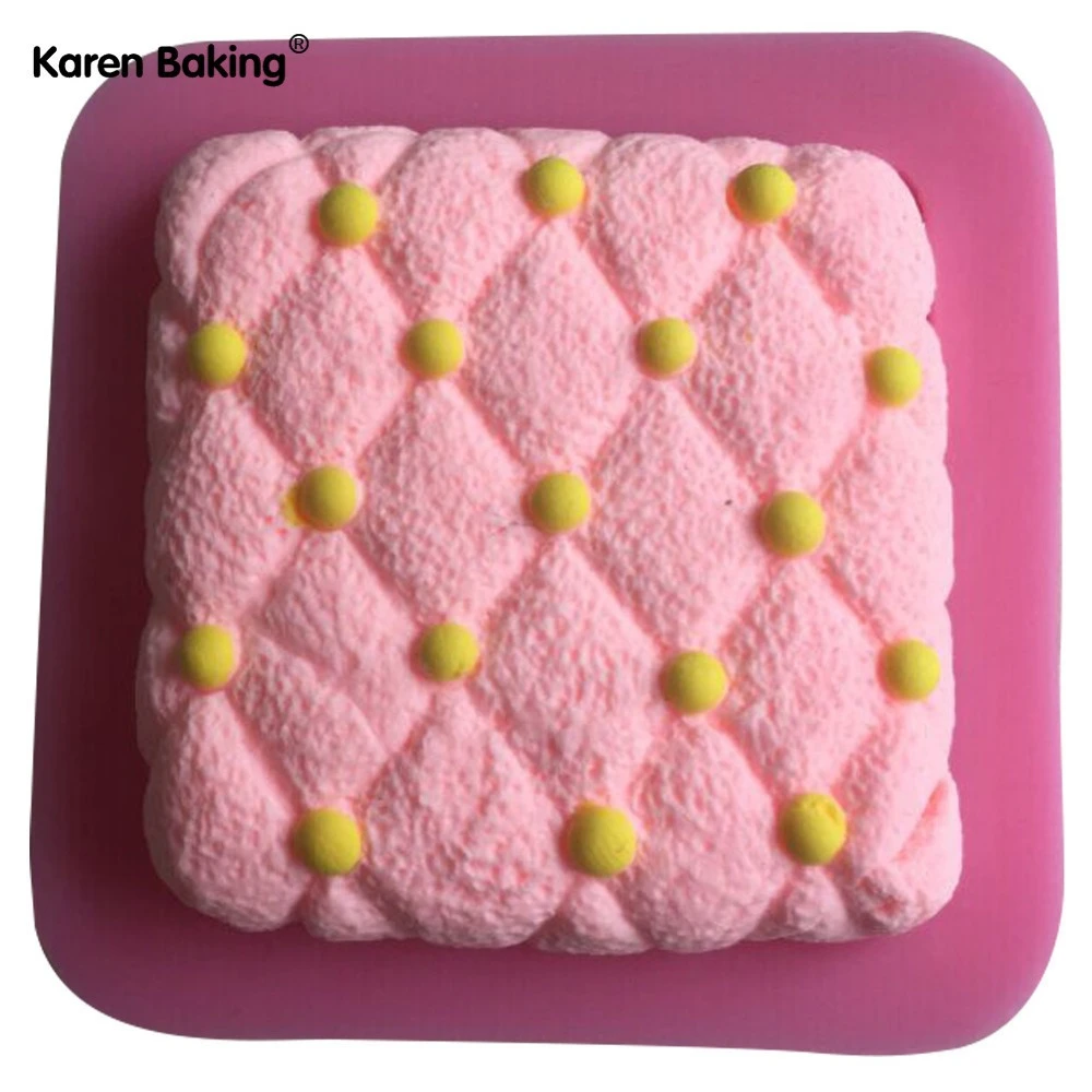 Nouvelle Arrivee Design Carre Fleur Coeur Forme 3d Silicone Moule Chocolat Fondant De Decoration De Gateau Outils C534 Aliexpress