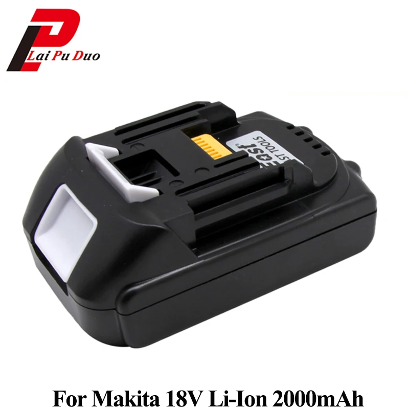 

18v 2.0Ah Li-Ion Replacement power tool battery for MAKITA:BTD140,BJV180,194205-3,BL1815,194309-1,BSS611Z Batteries