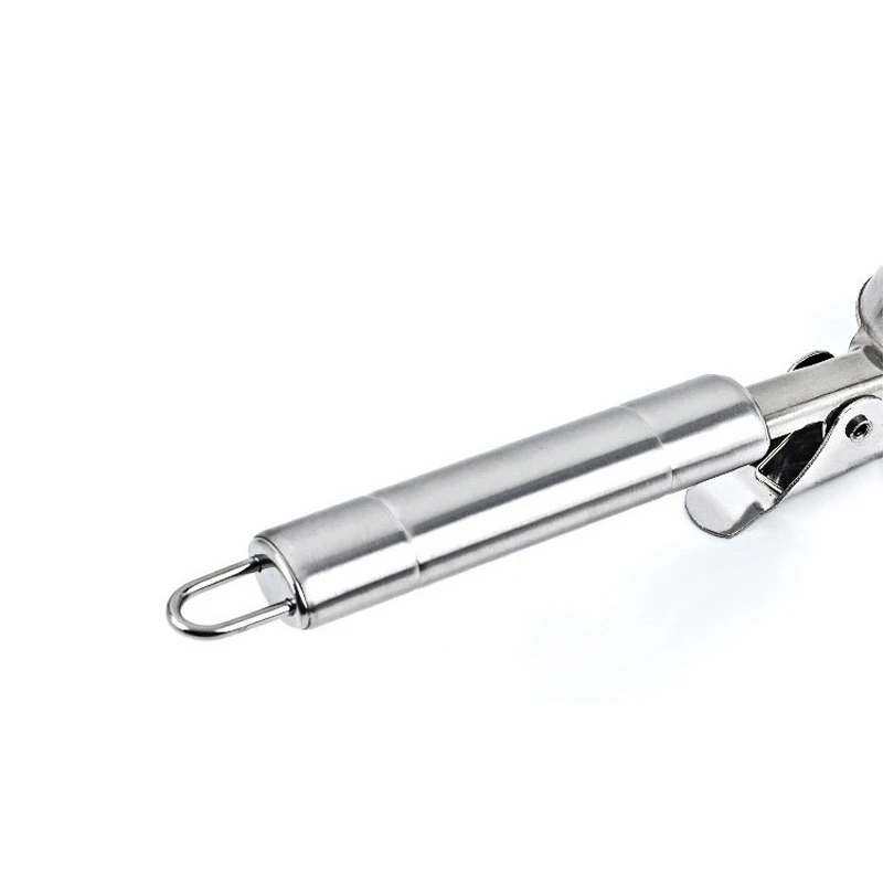 Kitchen Stainless Steel Fruit Ice Cream Scoop Spoon Cookies Spoon Dipper Handle Food Portioner Cutter Scoop Home Ice Cream Tools ice cream scoop