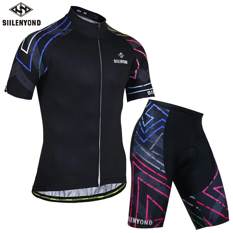 Siilenyond الموالية الدراجات جيرسي مجموعة الصيف MTB غطاء دراجة مايوه روبا Ciclismo 100% البوليستر سباق الدراجة الملابس الدراجات