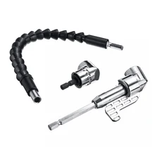 105 градусов Расширение под прямым углом 1/" шестигранный наконечник отвертки держатель силового сверла крепление шестигранного хвостовика сверло питания поворотный отвертка