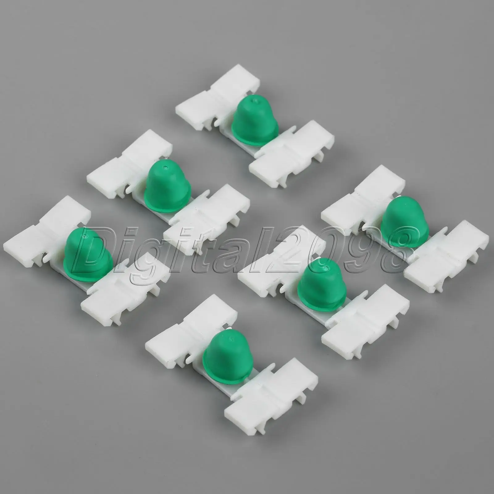 20x Car Door Fender Moulding Trim Clips Bump Strip Rivets Fastener