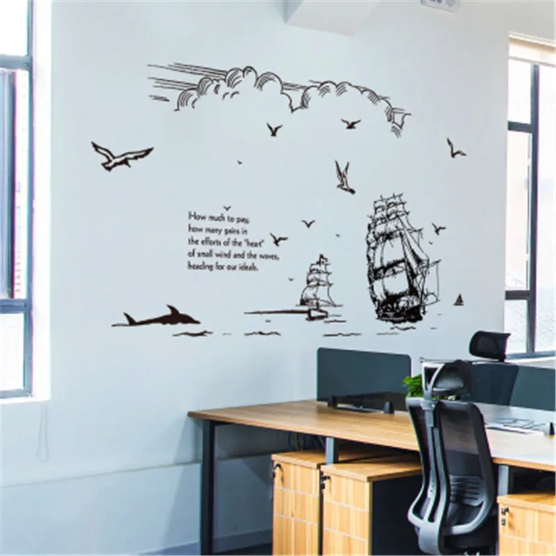 الشراع خيال ملصقا شخصية الإبداعية دراسة الشرفة كنبة مكتب التلفزيون ممر الزخرفية ملصقات جدار الشراع خيال ملصقا شخصية الإبداعية دراسة الشرفة كنبة مكتب التلفزيون ممر الزخرفية ملصقات جدار