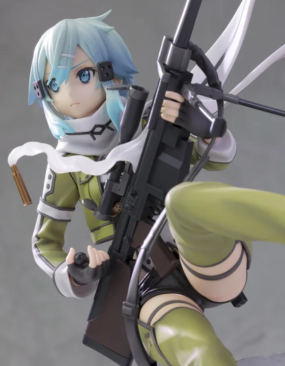 Sword Art Online II аниме фигурка Asada shino Sinon экшн Игра Gun Gale GGO ПВХ модель 8 'ཐ см
