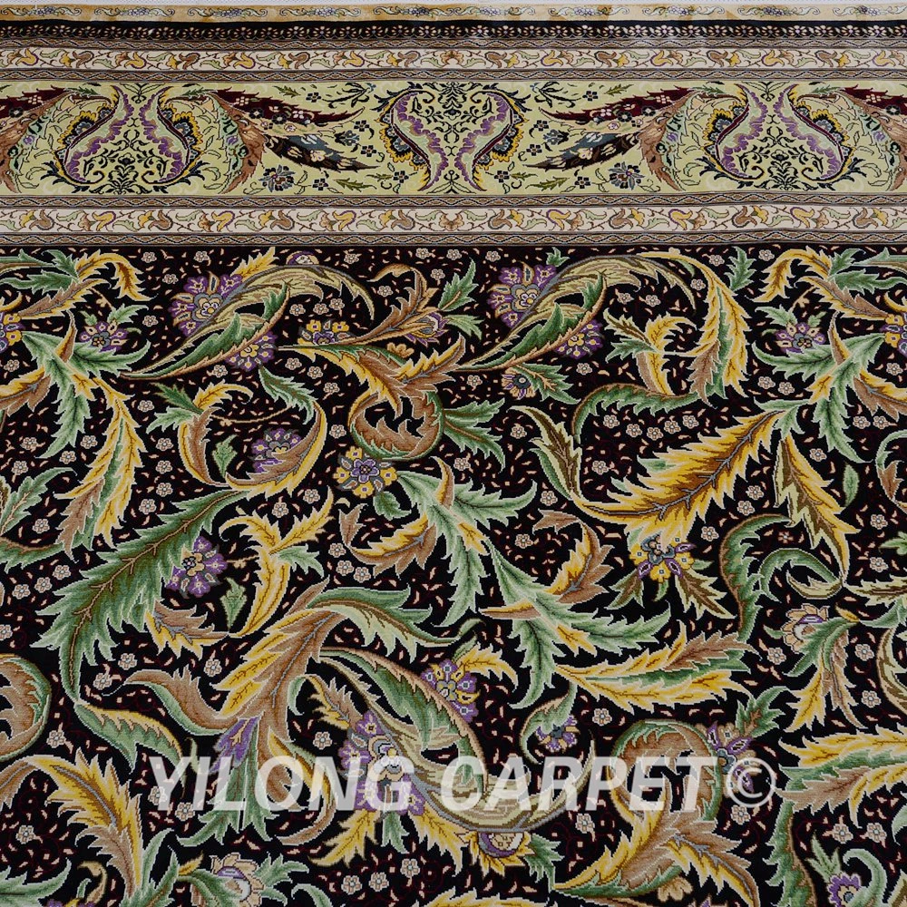 Yilong 6'x9 Vantage традиционные hereke ковер ручной работы шелка персидский ковер(0271