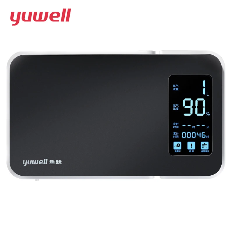 Yuwell Sauerstoff konzentrator Tragbare sauerstoff generator Medizinische ausrüstung Hause sauerstoff bar LCD Display YU300 Hohe konzentration Yuwell Sauerstoff konzentrator Tragbare sauerstoff generator Medizinische ausrüstung Hause sauerstoff bar LCD Display YU300 Hohe konzentration