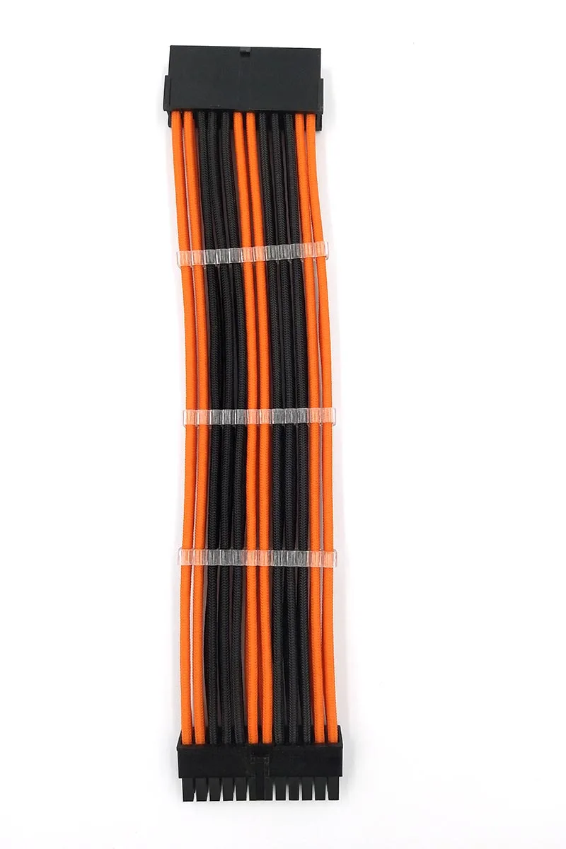 ATX 24Pin_Orange_Black_extension cable