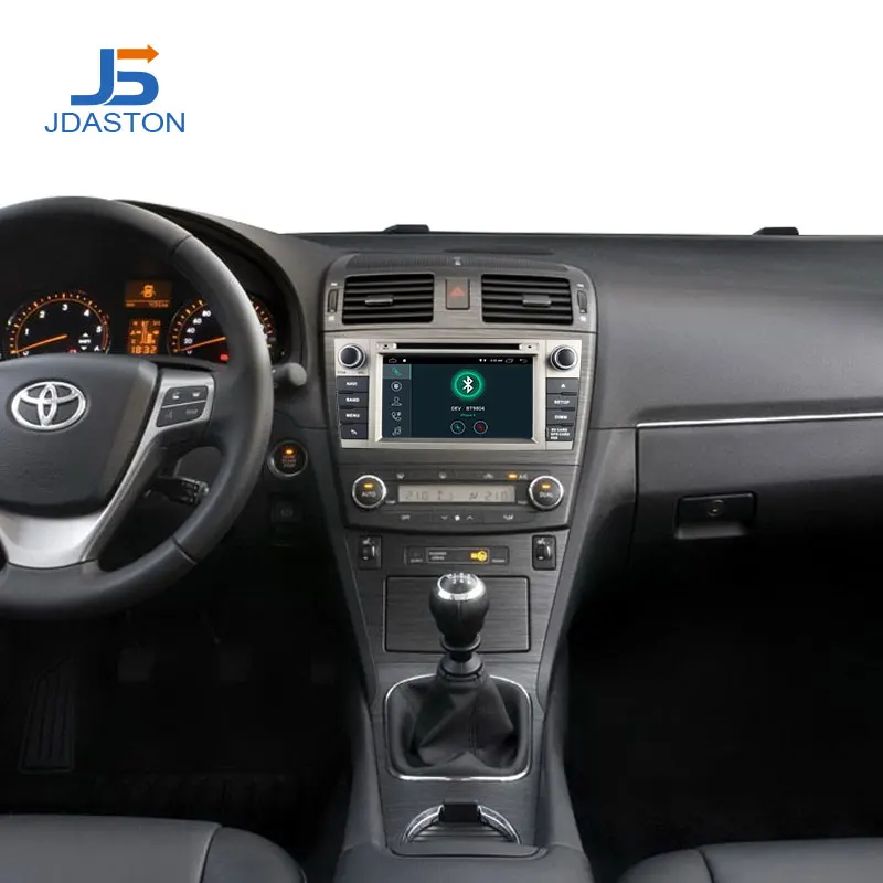 JDASTON Android 10 автомобильный мультимедийный плеер для Toyota Avensis/T27 2008 2013 2 Din
