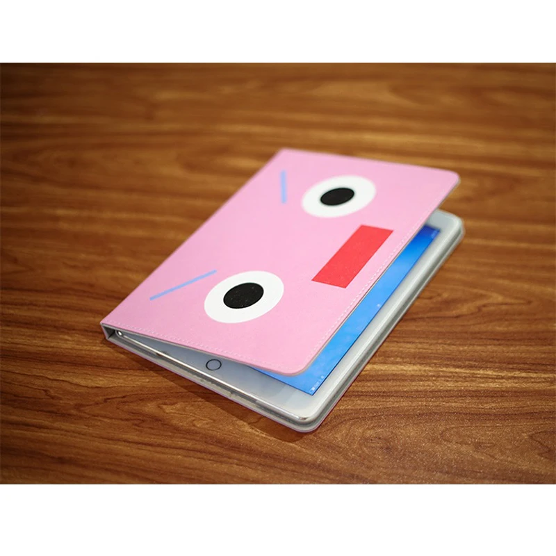 Для Ipad Mini 4 Чехол тонкий смарт PU кожаный чехол для iPad mini мультфильм Pattern Folio Stand ПК