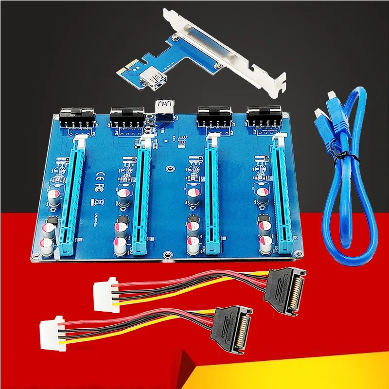 1 para 4 Interruptor Multiplicador HUB Port