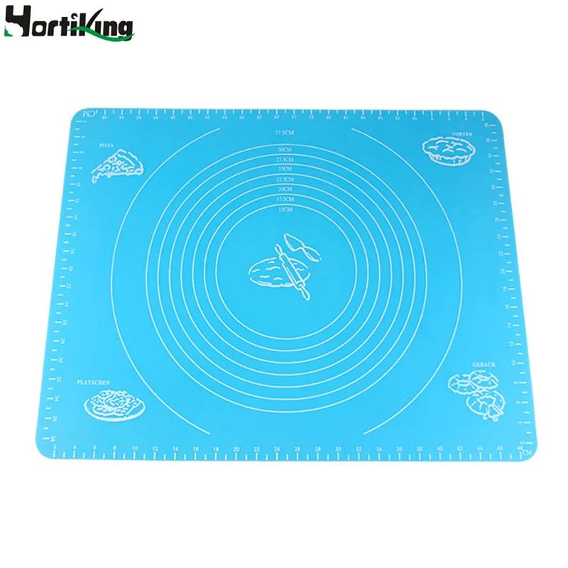

Big Size 20x16inch Silicone Baking Dough Mat Random Color Baking Pastry Cake Mat 100% Non-Stick Silicone Pad Mat Cooking Tools