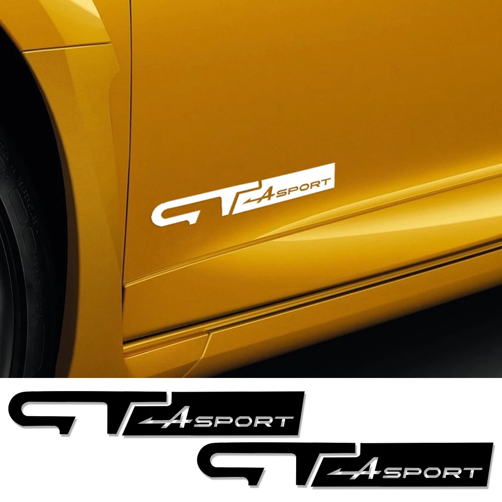 Наклейка на дверь и гоночную сторону автомобиля наклейка для Renault Sport Clio Megane Logan