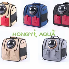 Сумка для переноски собаки космический рюкзак вне порта Портативный pet сумка кошка сумка принадлежности для домашних животных дышащий и прочный несколько цветов