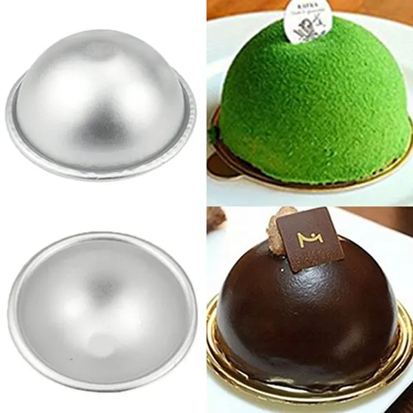 Новая форма для выпечки, форма для выпечки, форма для торта, 3D алюминиевый шар, форма для выпечки, форма для выпечки, украшения для использования на домашней кухне HG99