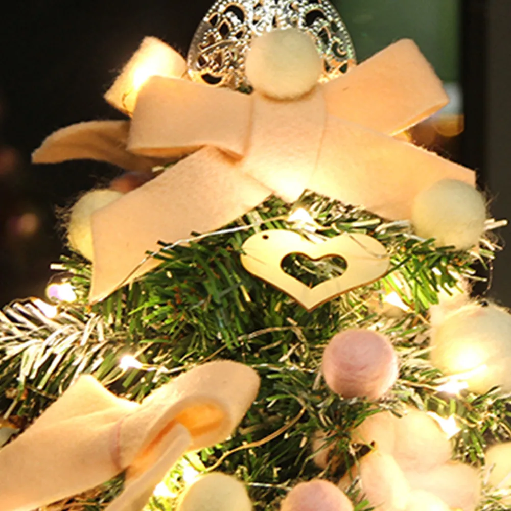 

Christmas Tree Handmade DIY Artificial Flocking Christmas Tree Multicolor Holiday Xmas Window Decor Multicolor Oot19