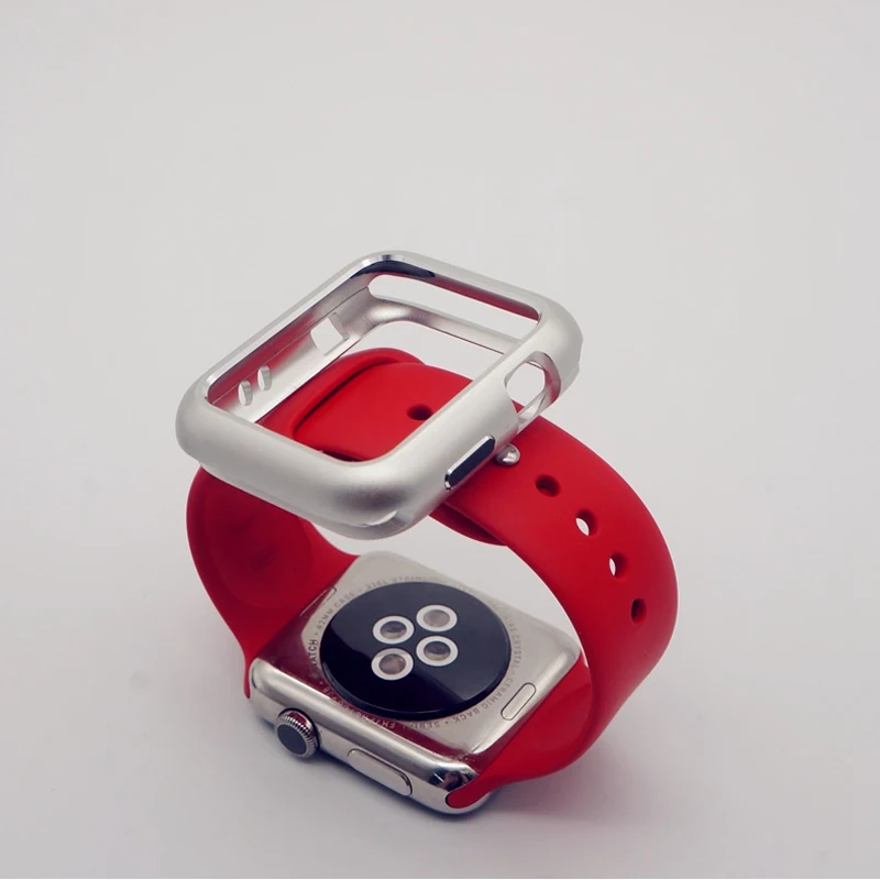 New Transparent Frame Case Clear Ultra Thin Hard Protective Cover For Apple Watch Series 3 Series 2 Series 1 (4)