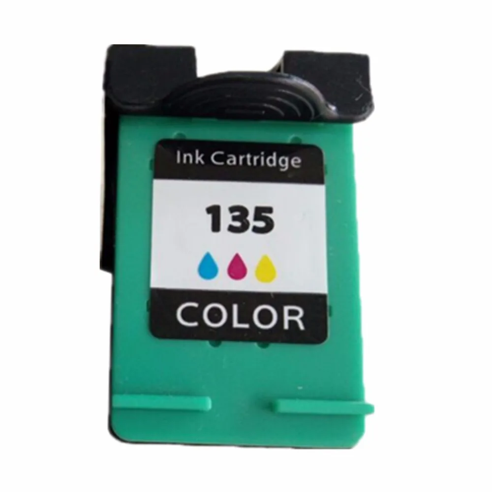 Восстановленные чернильные картриджи для HP135 XL 135XL HP135XL C8766H Photosmart 2573 2575v 2575xi 2613 8150v