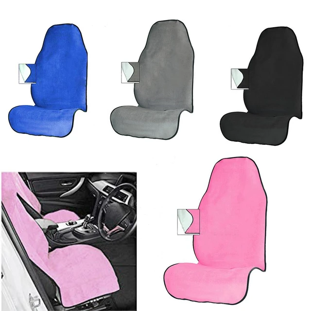 Leader Accessories Grey Waterproof Towel Auto Car Seat Cover Protector  Machine Washable - Fit Yoga Running Crossfit Athletes Beach Swimming  Outdoor