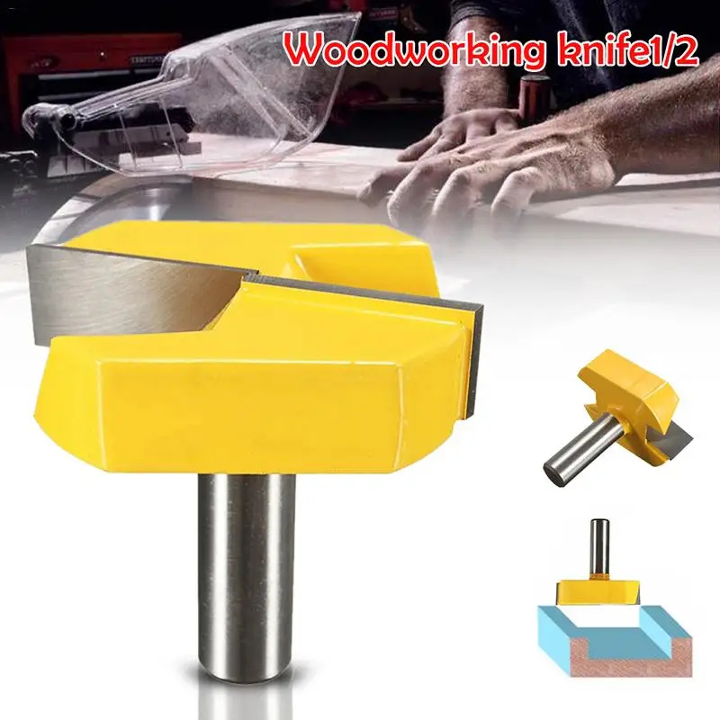 

1pc Durable Carbide Alloy Router Bit Straight End Shank Milling Cutter For Woodworking Tools Accessories