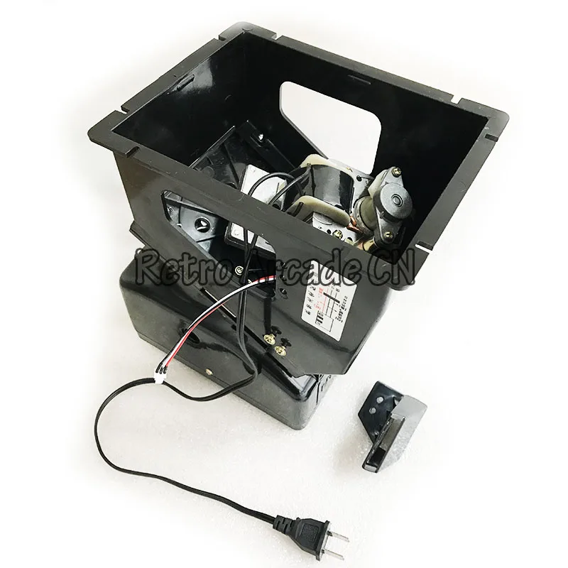 US $1.049.50 50pc 6 hole coin hopper 220V motor plastic hopper arcade game coin hopper for 61 in 1 one tough game machine cabinet accessories