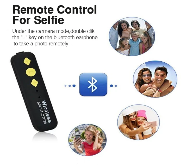 Bluetooth Earphone Wireless headphone Earhook Earbuds With Microphone Stereo Auriculares Bluetooth Headset clip for iPhone Phone (3)