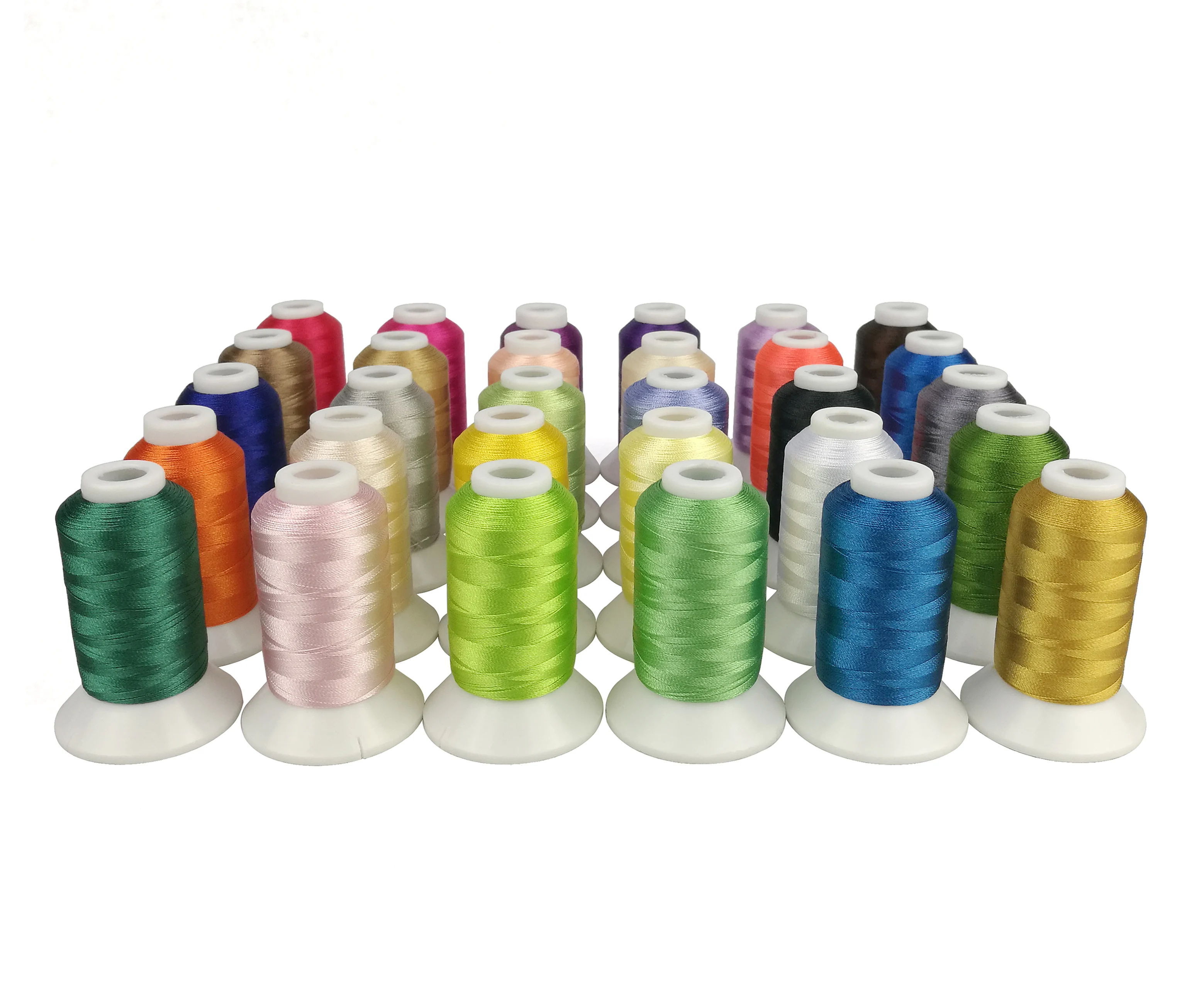 Набор ниток для вышивки из полиэстера Simthread 30 Brother Colors набор Janome Bernina Babylock Зингер