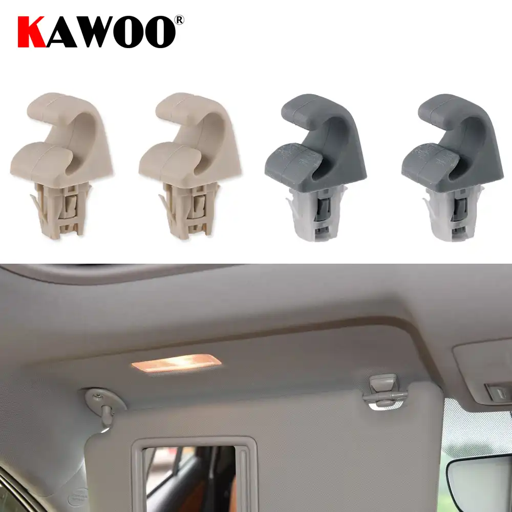 CITALL 1Pc Sun Visor Hook Clip Bracket Hanger for Toyota Camry 2002
