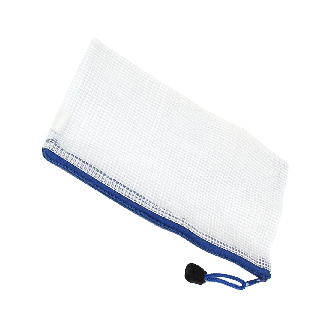 Сине-белые Net внутри молнии чехол держатель 210 мм x 110 мм для A6 Бумага