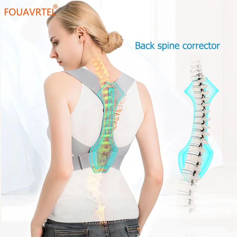 Back Corrector Belt Magnetic Back Shoulder Support Posture Back Corrector Braces Magnet Back Posture Support Belt Back Support