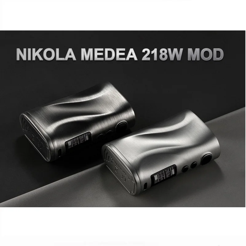 Nikola Medea 218 W caja Mod alimentado por batería Dual 18650 vaporizador de rosca 510 cigarrillos electrónicos VS Vaporesso Mod caja - 6