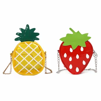 

Sell at a loss! Cute Women Girls Fruit Shoulder Bag Mini Phone Bag Messenger Tote Purse Crossbody Bags Handbag