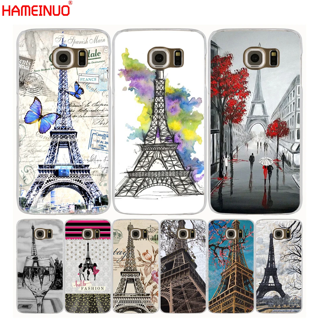 HAMEINUO Eiffel Tower Paris cell phone case cover for Samsung Galaxy
