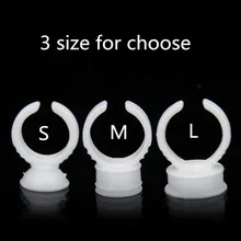 Biomaser 100 шт одноразовый Перманентный макияж кольцо чашки татуировки чернила бровей губ татуировки держатель пигментов кольца контейнер/чашка